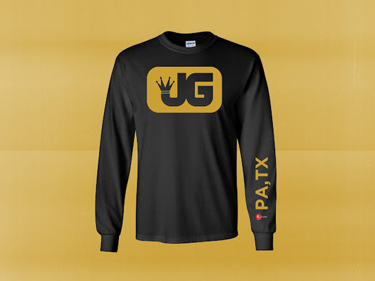 All Black Long Sleeve With PA,TX