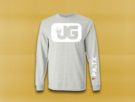All Grey Long Sleeve With PA,TX